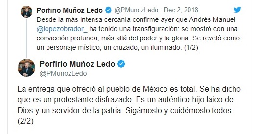 Porfirio Muñoz Ledo. Iluminado.