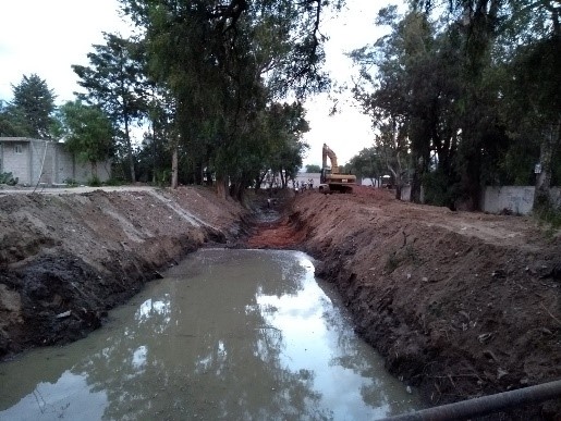 Devastación de vegetación de los ríos Papalotla y Texcoco. (JJARR)