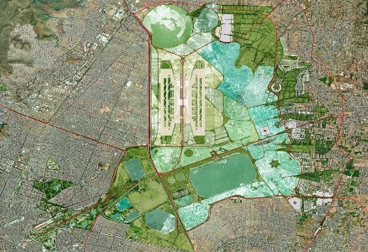 Lo que queda del Lago de Texcoco. (Información pública)