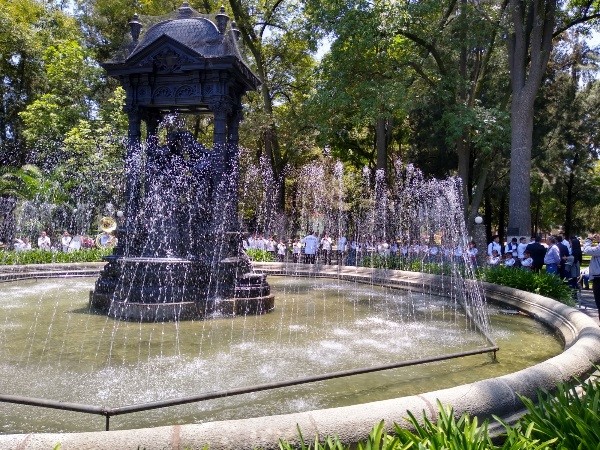 La emblemática fuente de Las Circasianas. (JJARR)