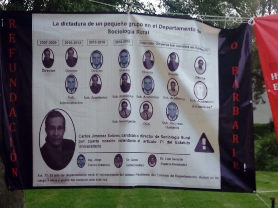 La mafia saltando de puesto en puesto por 12 años (Foto tomada de redes sociales)